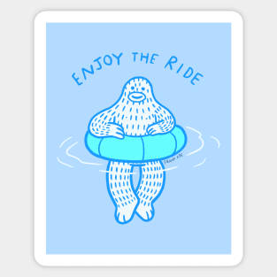 Enjoy the Ride Sticker